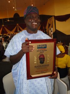 MR ROTIMI EROGBOGBO- 2105 IKORODU MAN-OF-THE-YEAR AWARD WINNER